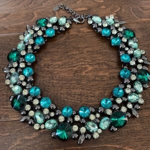ZARA Stunning Jeweled Statement Necklace